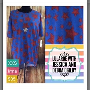 LulaRoe Americana Irma